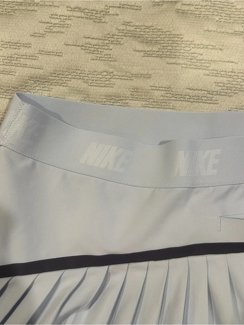 Nike Dri Fit pleated athletic golf mini skort
